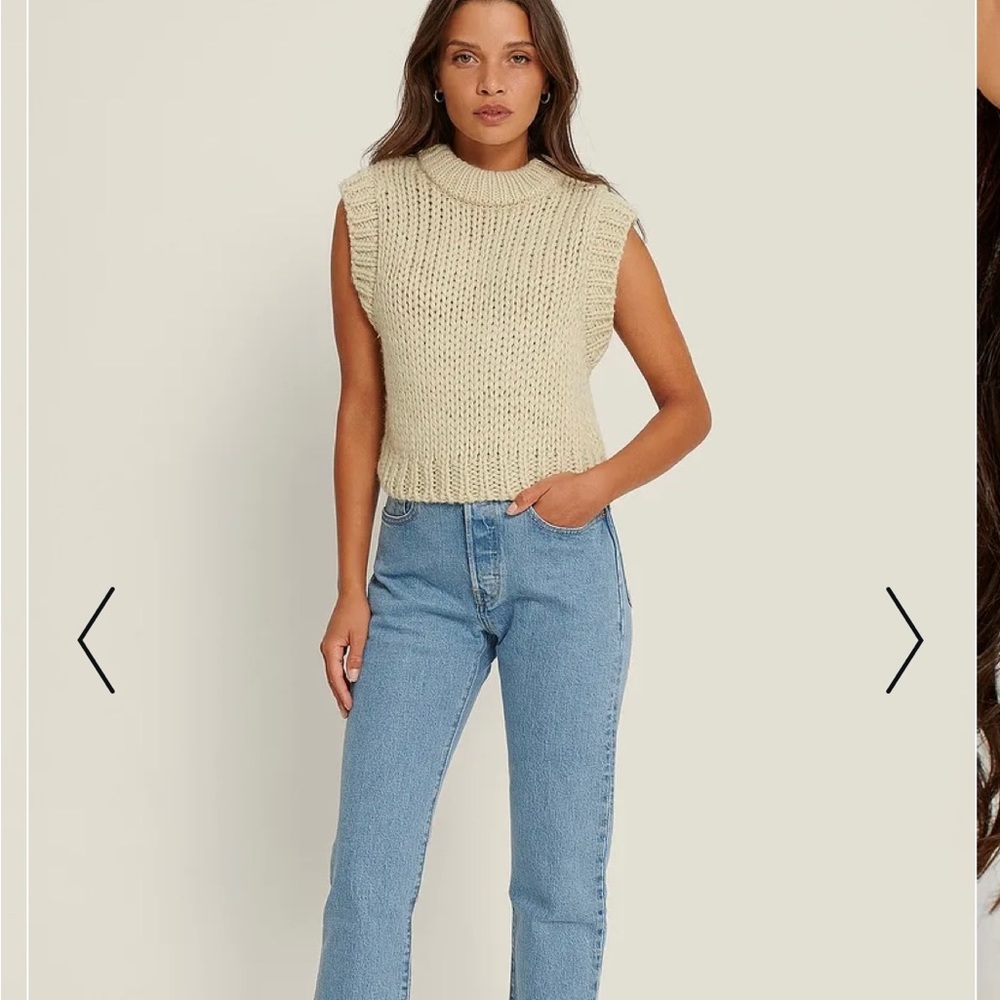 Chunky knitted Vest